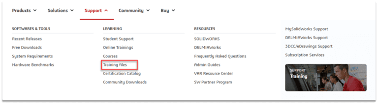 How To: Access & Download SOLIDWORKS Training Files - Visiativ