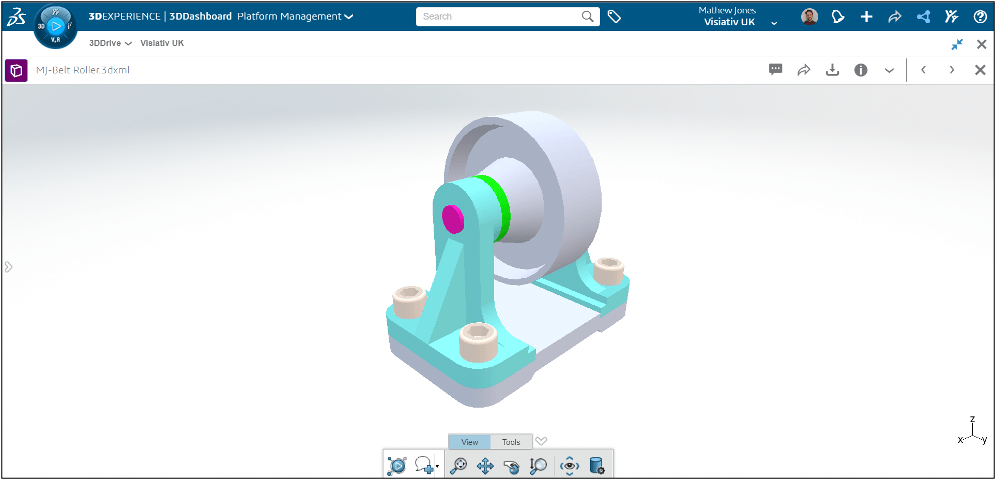 guidance on file sharing in 3dexperience solidworks