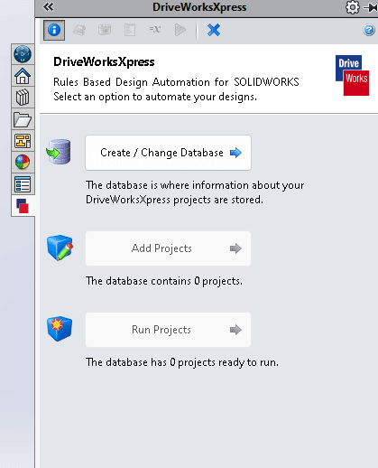 DriveWorksXpress Task Pane Activiation Visiativ UK Tutorial
