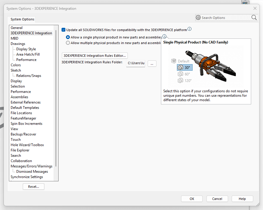 3DEXPERIENCE Integration Options