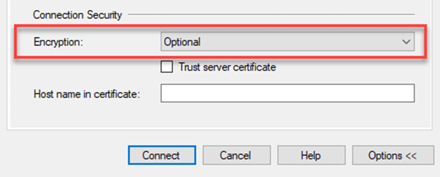 Microsoft-SQL-Management-Studio-Encryptio-Optional-SOLIDWORKS-PDM Microsoft-SQL-Management-Studio-Encryptio-Optional-SOLIDWORKS-PDM