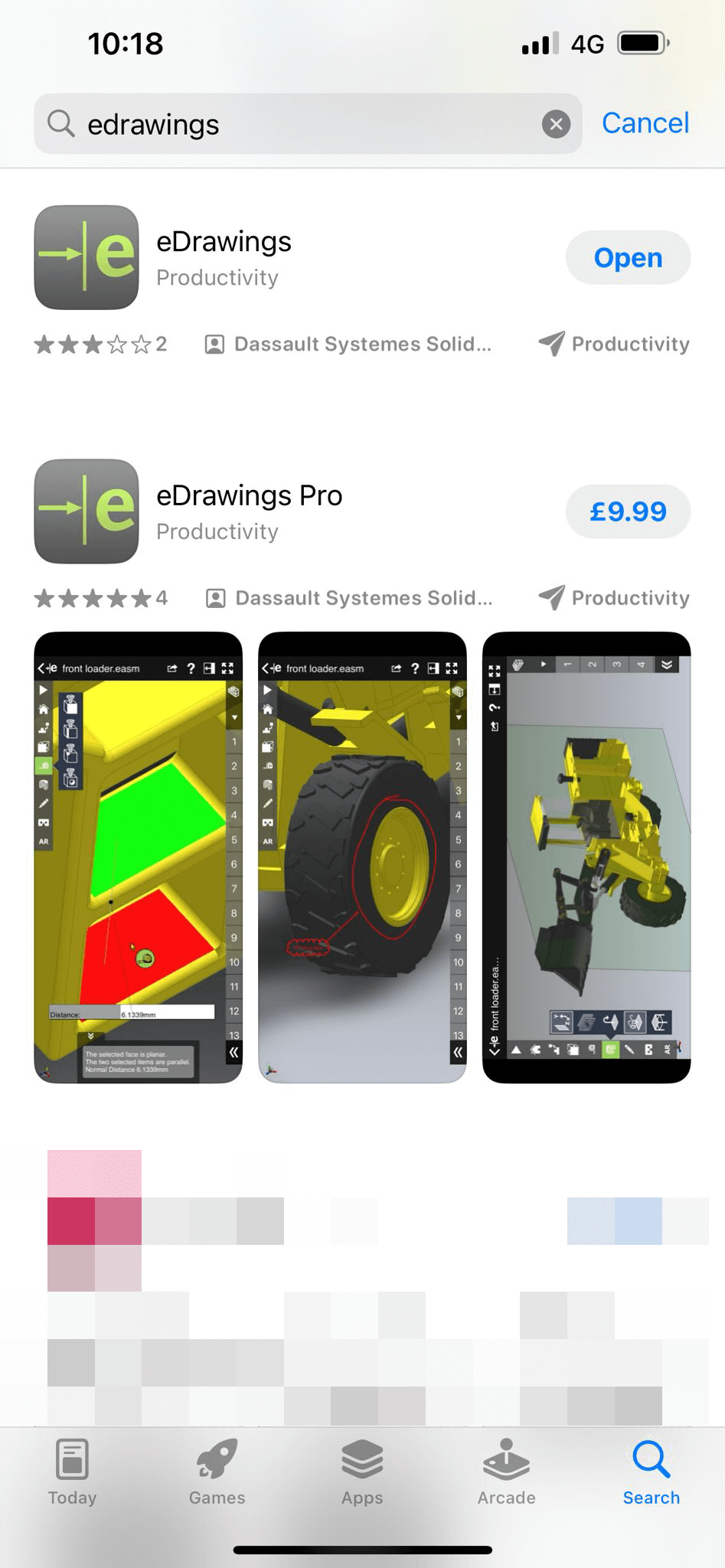 App Store Edrawings Screenshot