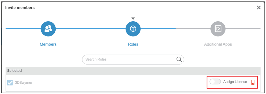 Invite external user