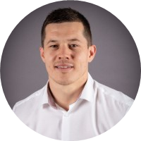 A headshot photo of Mike Jones