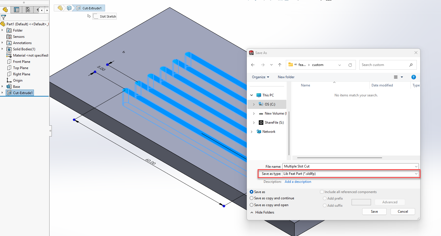 How to create a Library Feature in SOLIDWORKS - Visiativ