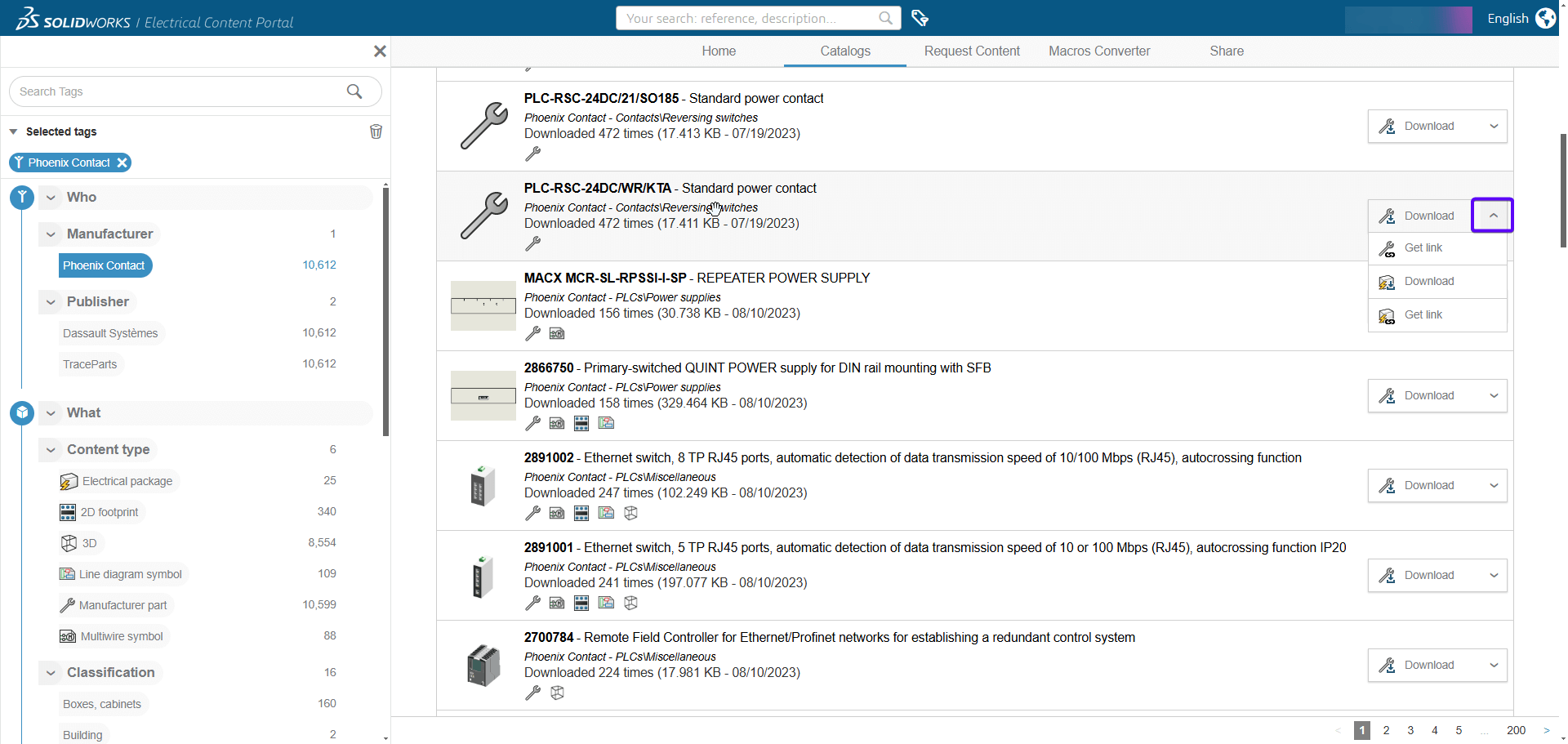 SOLIDWORKS-Electrical-Content-Download