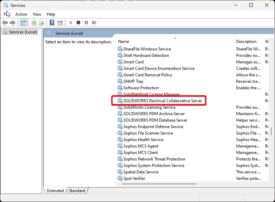 SOLIDWORKS-Electrical-Collaborative -server-service