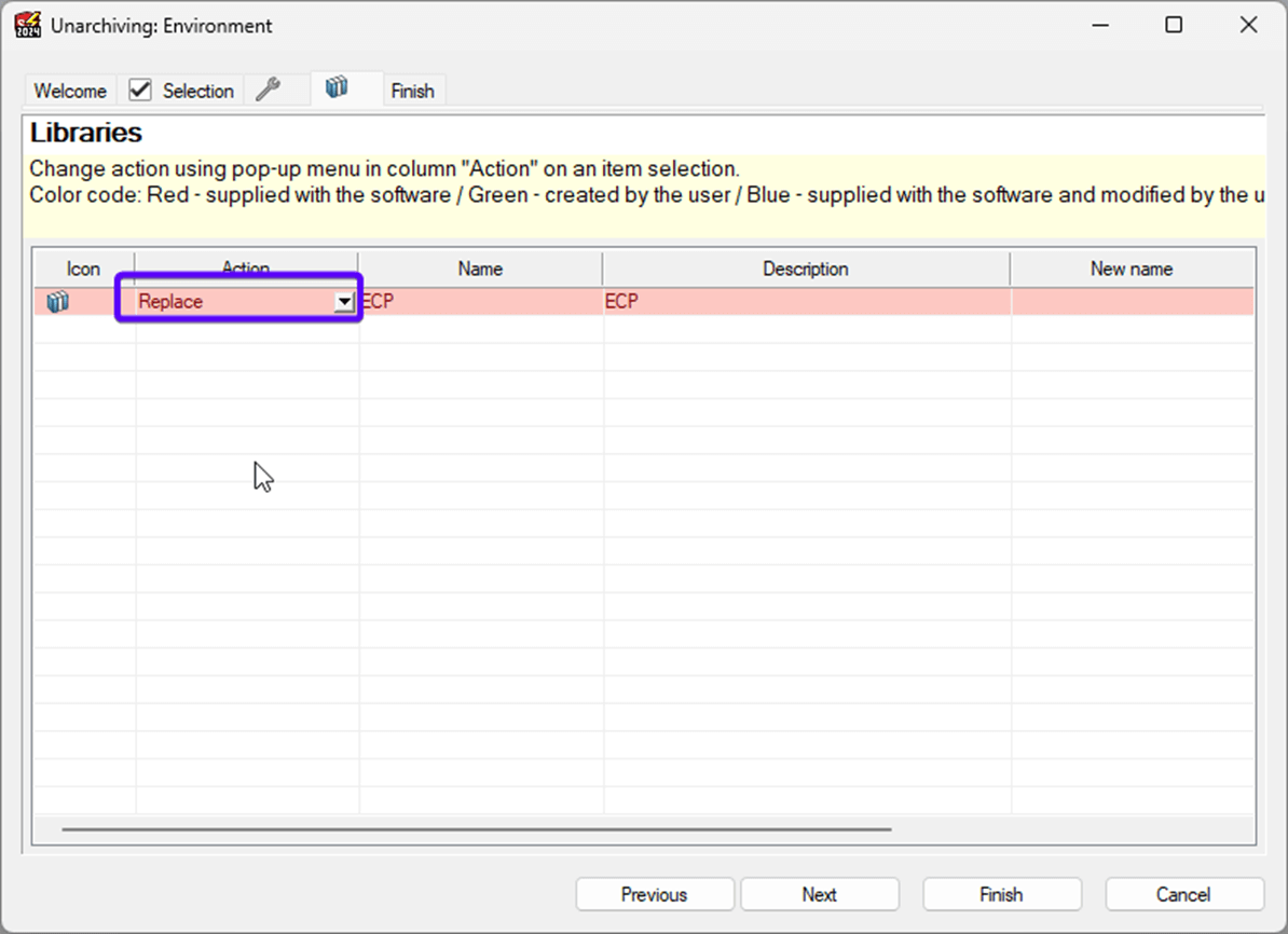 SOLIDWORKS Electrical-Unarchive-Replace