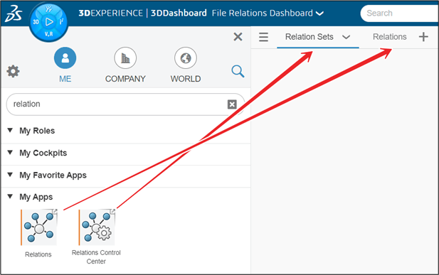 Pin apps to dashboard tabs
