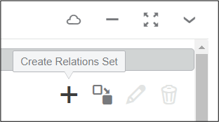 Create new relation set