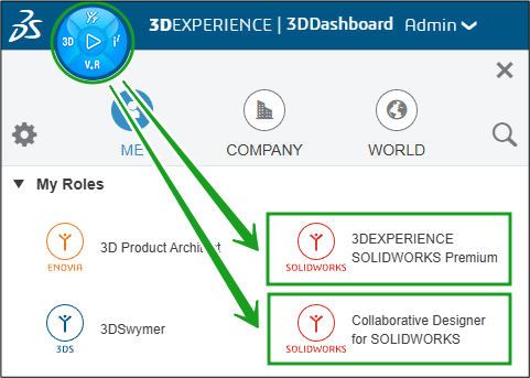 3DEXPERIENCE roles required