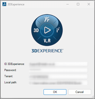 Log in to 3DEXPERIENCE