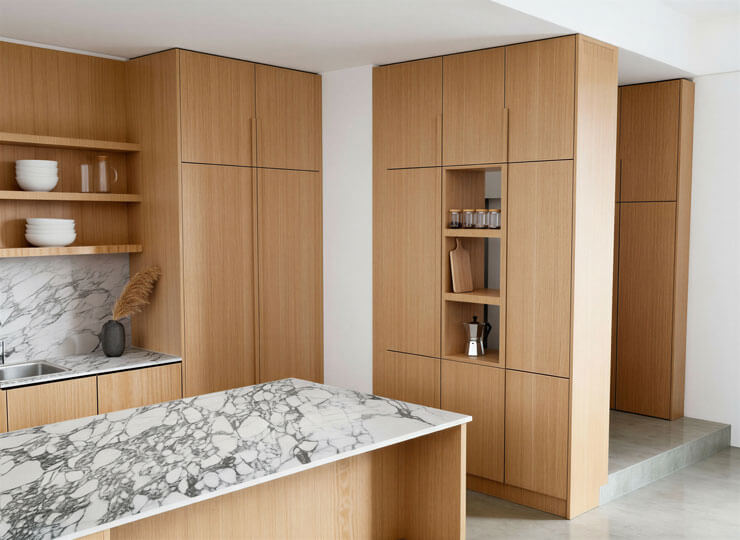 A SOLIDWORKS model of a kitchen