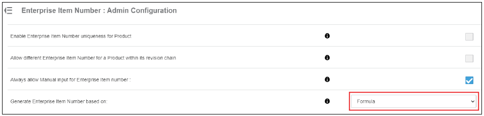 Generate EIN based on formula