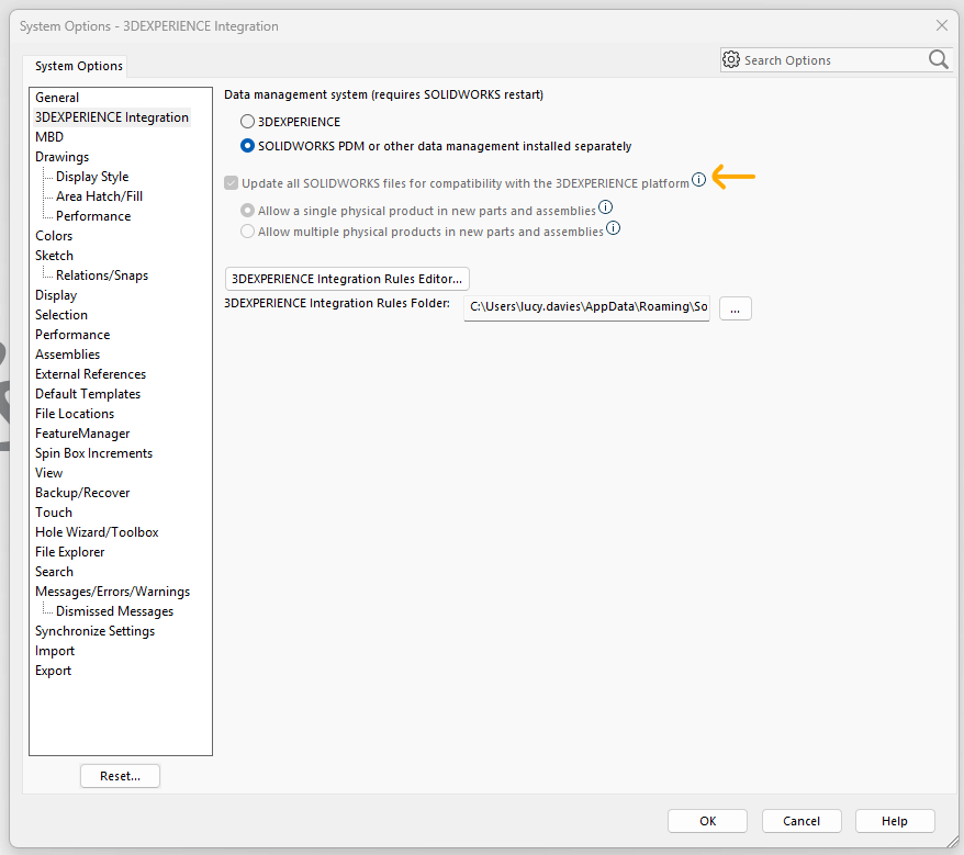 3DEXPERIENCE Compatibility Enabled