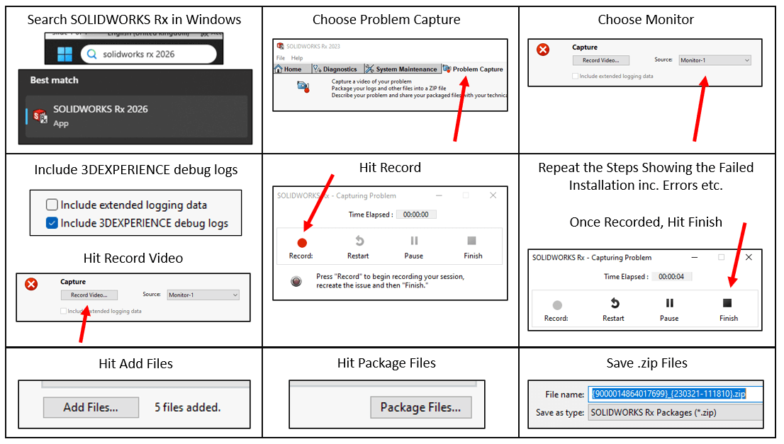 3DEXPERIENCE Rx Debug Logs