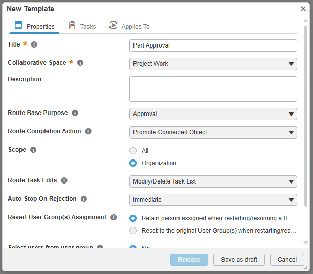 SOLIDWORKS New template screenshot