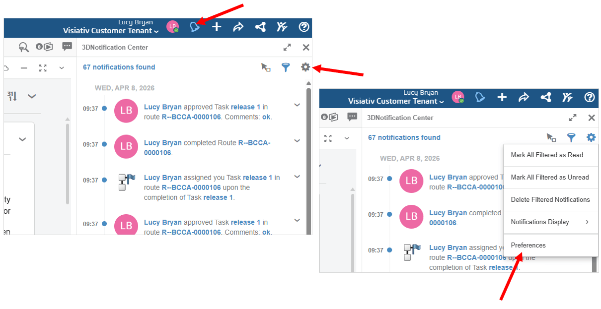 Notification Preferences