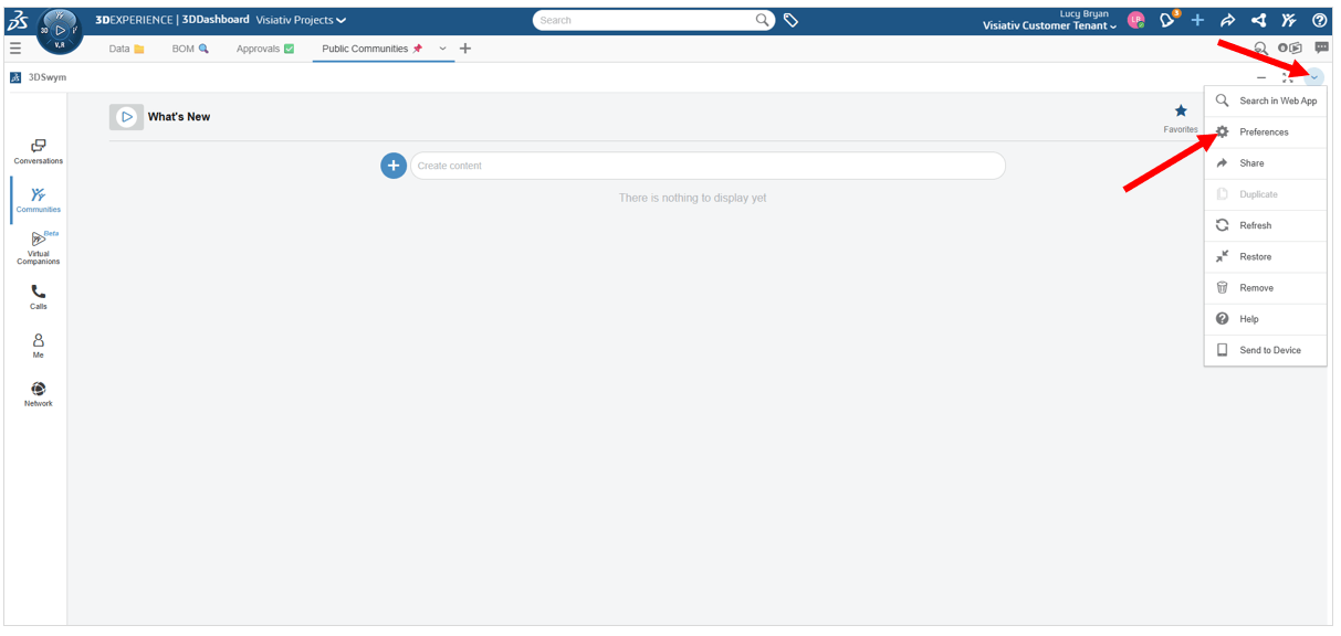 Connect to Public Tenant