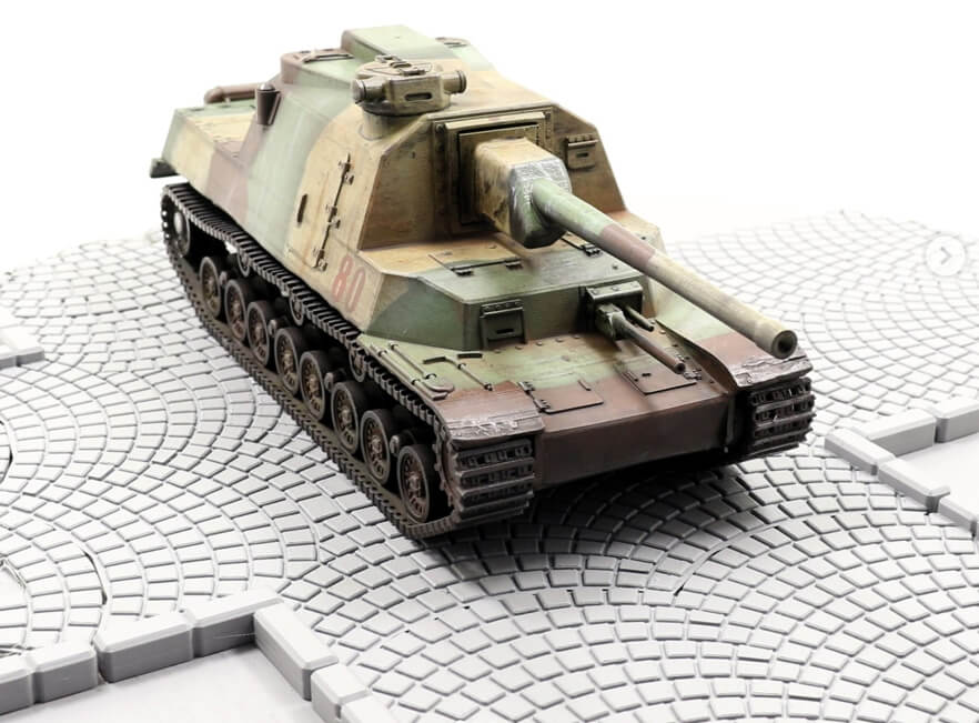 A 3DTankMod model
